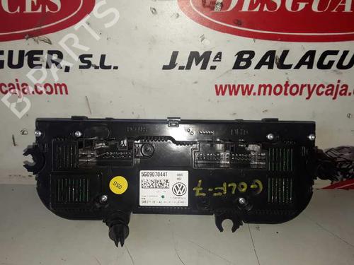 Climate control VW GOLF VII (5G1, BQ1, BE1, BE2) 1.6 TDI | BP9282377I5 