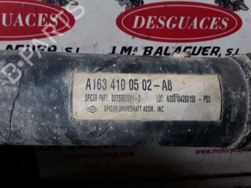 Kardanaksel Kompl. MERCEDES-BENZ M-CLASS (W163)  | BP9281322M37 
