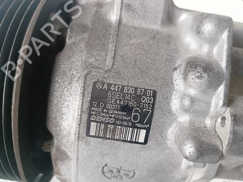 AC compressor MERCEDES-BENZ VITO Tourer (W447)  | BP13812247M34 