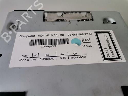Radio PEUGEOT 3008 I MPV (0U_) 1.6 HDi | BP10284486E6 