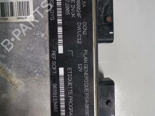 Engine control unit (ECU) CITROËN C15 Box Body/MPV (VD_) 1.8 D | BP9521352M57 