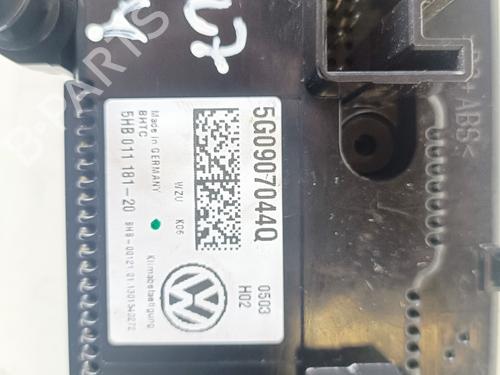 Climate control VW GOLF VII (5G1, BQ1, BE1, BE2) 1.6 TDI | BP13577237I5 