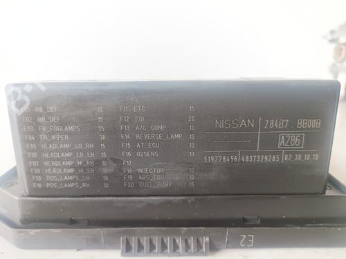 Fuse box NISSAN QASHQAI / QASHQAI +2 I (J10, NJ10, JJ10E) 2.0 dCi | BP13930711E1 