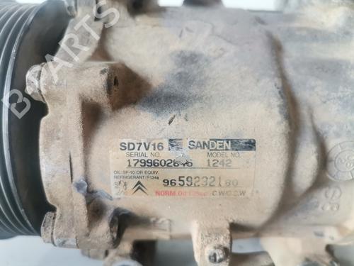 AC compressor CITROËN BERLINGO / BERLINGO FIRST Box Body/MPV (M_) 1.6 HDI 75 (MB9HW) | BP10370008M34 
