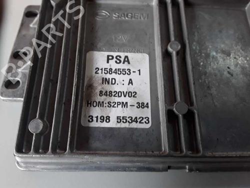 Engine control unit (ECU) CITROËN C2 (JM_) 1.4 | BP9284455M57 