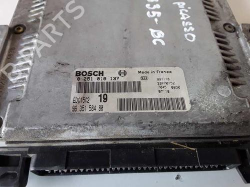 Engine control unit (ECU) CITROËN XSARA PICASSO (N68) 2.0 HDi | BP9284699M57 