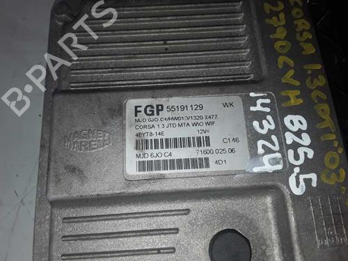 Engine control unit (ECU) OPEL CORSA C (X01) 1.3 CDTI (F08, F68) | BP9281570M57 