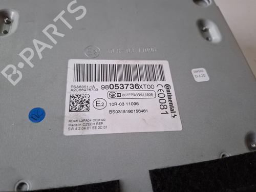 Radio PEUGEOT 5008 II (MC_, MJ_, MR_, M4_)  | BP24304172E6 
