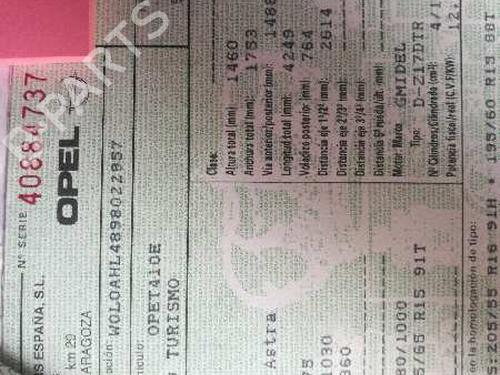 ABS Bremseaggregat OPEL ASTRA H (A04)  | BP9281921M43 