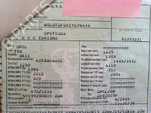 ABS pump OPEL ASTRA G Hatchback (T98)  | BP9281923M43 