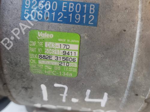 AC compressor NISSAN PATHFINDER III (R51) 2.5 dCi | BP15602042M34 
