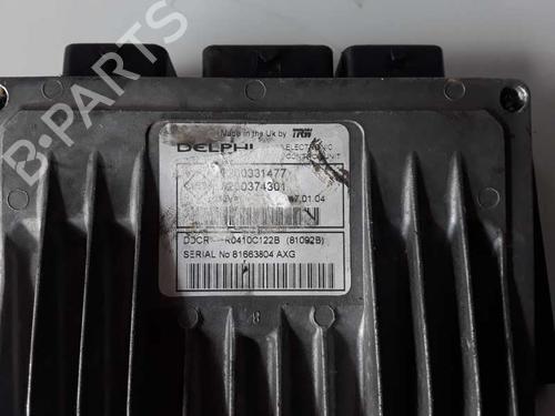Engine control unit (ECU) RENAULT KANGOO (KC0/1_) 1.5 dCi (KC07) | BP9284116M57 