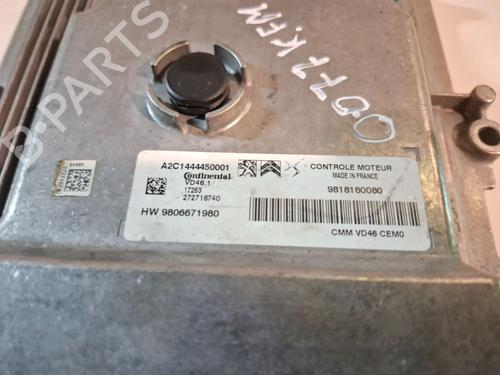 Engine control unit (ECU) PEUGEOT 2008 I (CU_)  | BP29722154M57 