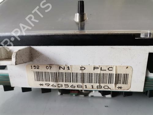 Instrument cluster CITROËN BERLINGO / BERLINGO FIRST MPV (MF_, GJK_, GFK_) 1.9 D (MFWJZ) | BP11109945C47 