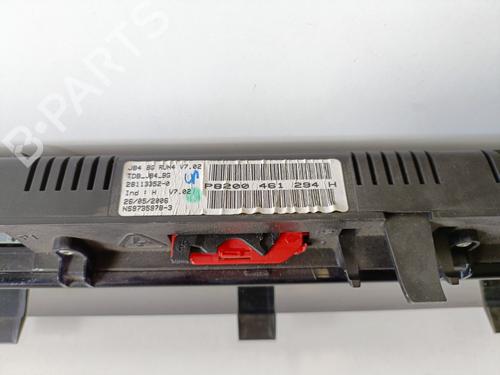 Instrument cluster RENAULT GRAND SCÉNIC II (JM0/1_) 2.0 dCi (JM1K) | BP18030735C47 