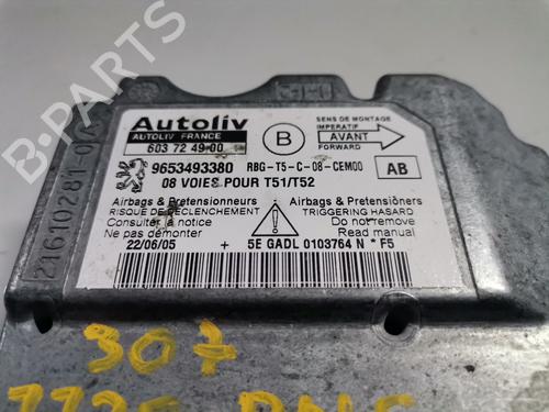 ECU airbags PEUGEOT 307 Break (3E) 1.6 HDi 110 | BP9284904M53 