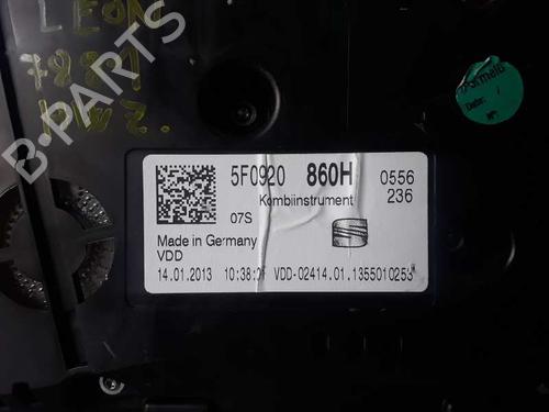 Instrument cluster SEAT LEON (5F1)  | BP9346122C47 