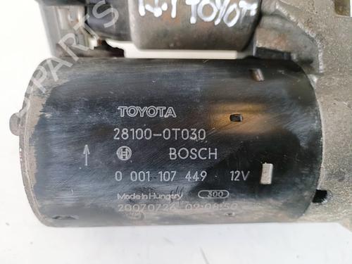 Starter TOYOTA AURIS (_E15_)  | BP20293800M8 