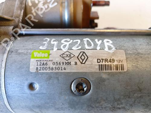 Startmotor RENAULT MEGANE II (BM0/1_, CM0/1_) 1.9 dCi | BP19939290M8 