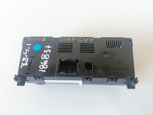 Climate control PEUGEOT 5008 (0U_, 0E_)  | BP15414297I5 