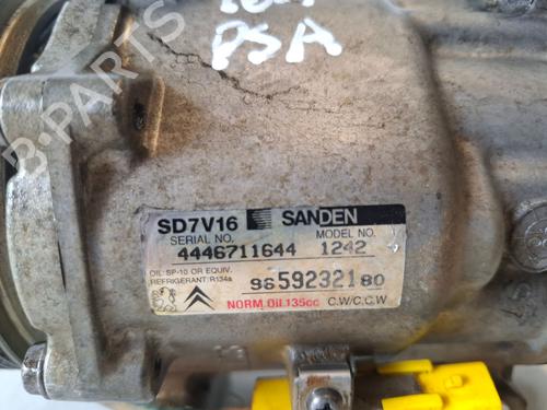 AC compressor CITROËN BERLINGO MULTISPACE (B9) 1.6 HDi 90 4x4 | BP27660255M34 