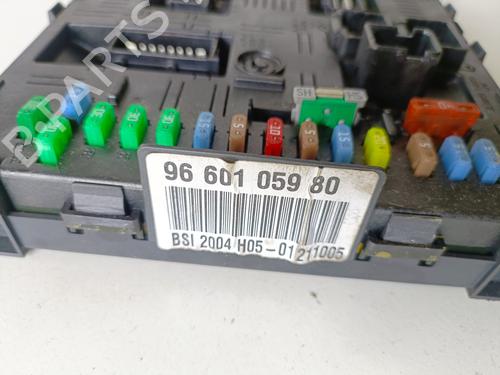 Fuse box PEUGEOT 307 Break (3E) 1.6 HDi 110 | BP18474329E1 