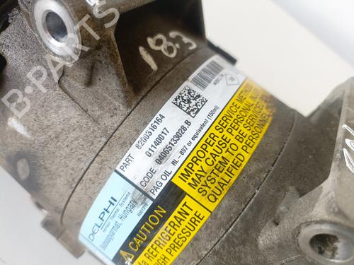 AC compressor RENAULT MEGANE II (BM0/1_, CM0/1_) 1.4 16V (BM0B, CM0B) | BP15547817M34 