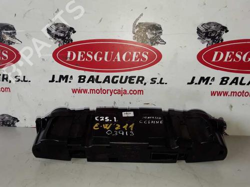 Climate control MERCEDES-BENZ E-CLASS (W211) E 220 CDI (211.006) | BP9281785I5 