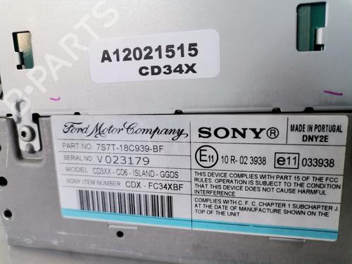 Radio FORD S-MAX (WA6)  | BP11023092E6 