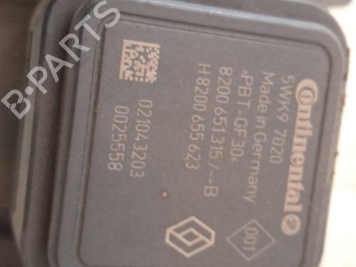 Mass air flow sensor RENAULT KANGOO / GRAND KANGOO II (KW0/1_)  | BP9463886M95 