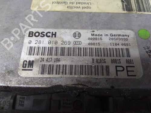 Engine control unit (ECU) OPEL VECTRA B (J96)  | BP9492166M57 