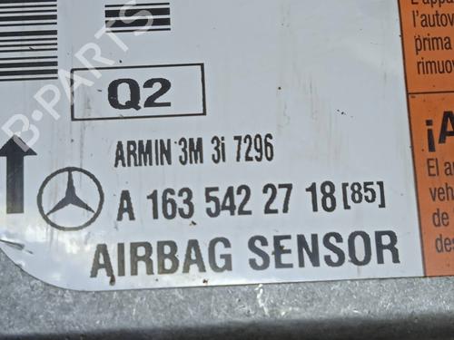 ECU airbags MERCEDES-BENZ M-CLASS (W163)  | BP9487578M53 