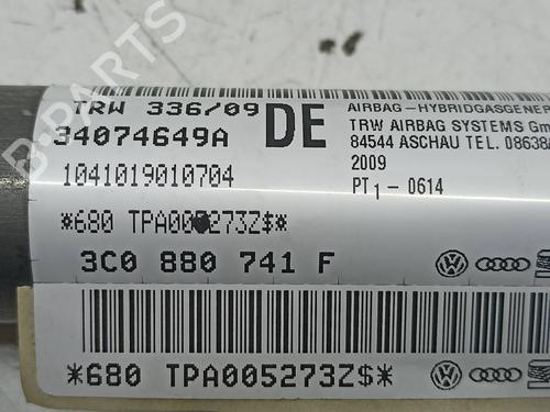 Høyre gardin kollisjonspute VW PASSAT B6 (3C2)  | BP9460863C12 