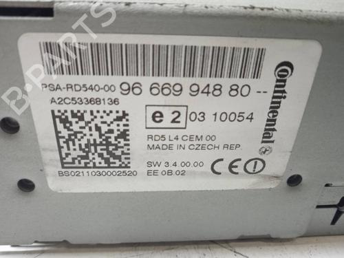 Radio PEUGEOT 508 SW I (8E_)  | BP13665818E6 
