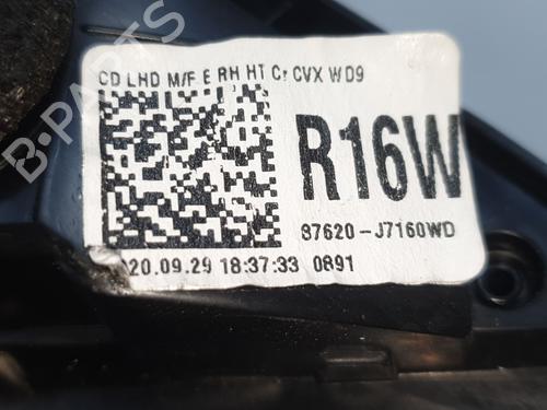 Right mirror KIA CEED (CD) 1.6 CRDi 136 | BP38512000C27 - Image 6