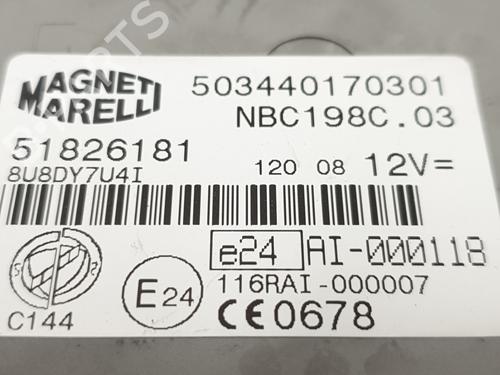 Electronic module FIAT BRAVO II (198_)  | BP29977714M83