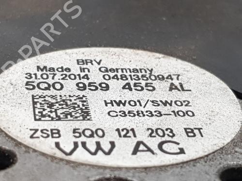 Radiator fan VW GOLF VII (5G1, BQ1, BE1, BE2) 1.6 TDI | BP29537871M35 
