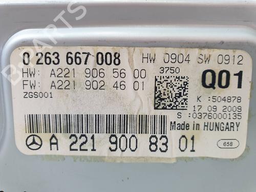 Display monitor MERCEDES-BENZ S-CLASS (W221, V221) S 63 AMG (221.077, 221.177) | BP15515822C48 