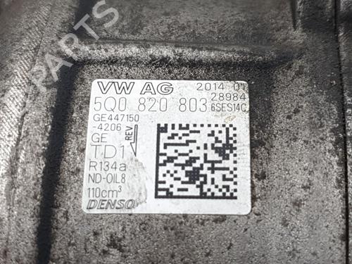 AC compressor VW GOLF VII (5G1, BQ1, BE1, BE2) 1.6 TDI | BP31358496M34 