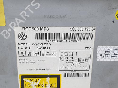 Radio VW TOURAN (1T1, 1T2)  | BP9476376E6 