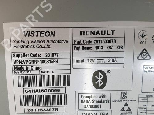 Radio RENAULT CLIO IV (BH_)  | BP17562498E6 