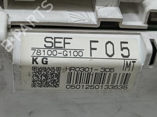 Instrument cluster HONDA ACCORD VII (CL, CN) 2.2 i-CTDi (CN1) | BP19545834C47 