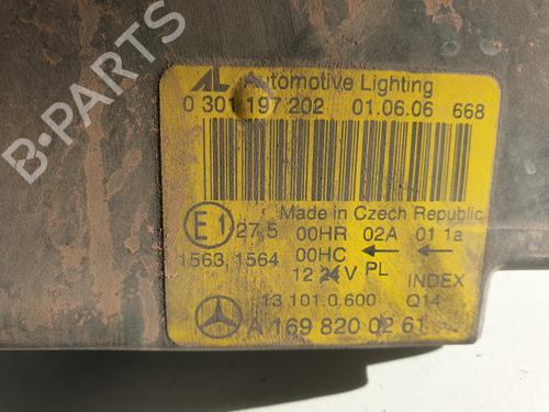 Right headlight MERCEDES-BENZ A-CLASS (W169)  | BP19324260C29 