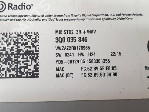 Electronic module VW POLO V (6R1, 6C1)  | BP25882450M83 