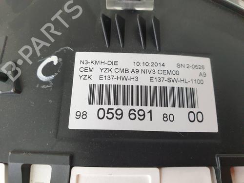 Instrument cluster PEUGEOT 2008 I (CU_)  | BP15012547C47 