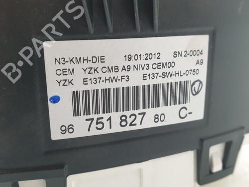 Instrument cluster PEUGEOT 208 I (CA_, CC_)  | BP23857335C47 