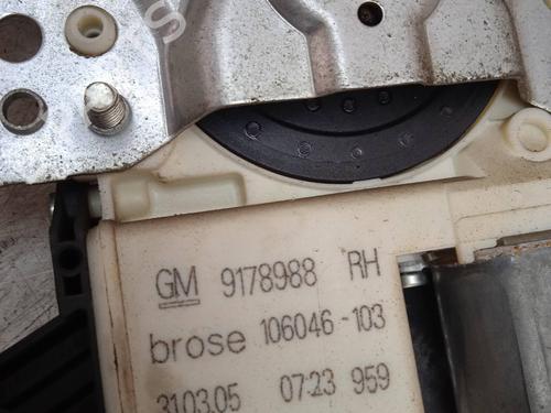 Front right window mechanism OPEL VECTRA C GTS (Z02)  | BP9484989C23 