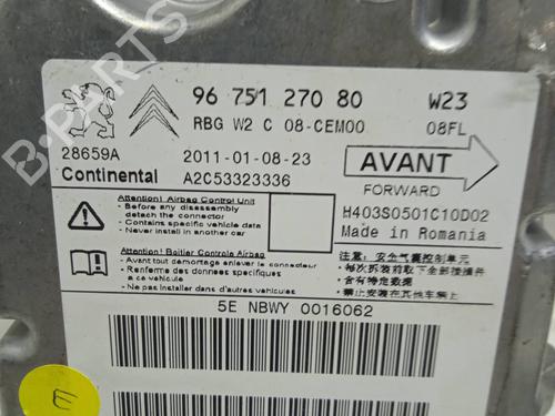 Airbag Kit PEUGEOT 508 SW I (8E_)  | BP13022450C86 