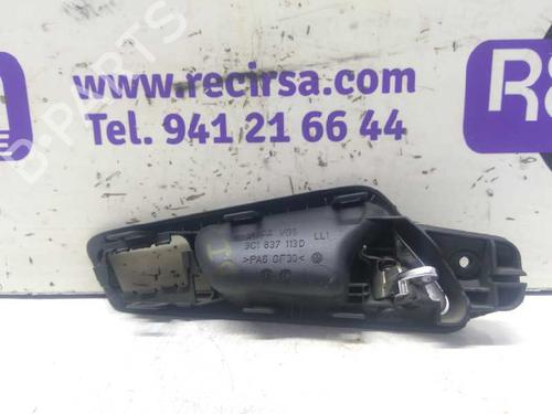 Front left interior door handle VW PASSAT B6 (3C2)  | BP9460751I13 