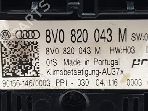 Climate control AUDI A3 Limousine (8VS, 8VM) S3 quattro | BP35807301I5 - Image 9